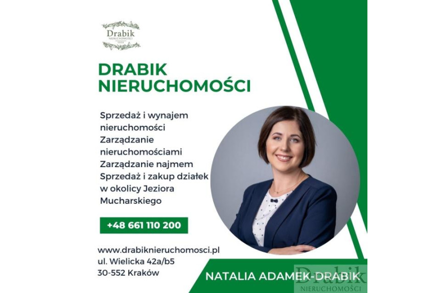 suski, Zembrzyce, Marcówka, Centrum, Atrakcyjna działka rolno-budowlana 85ar