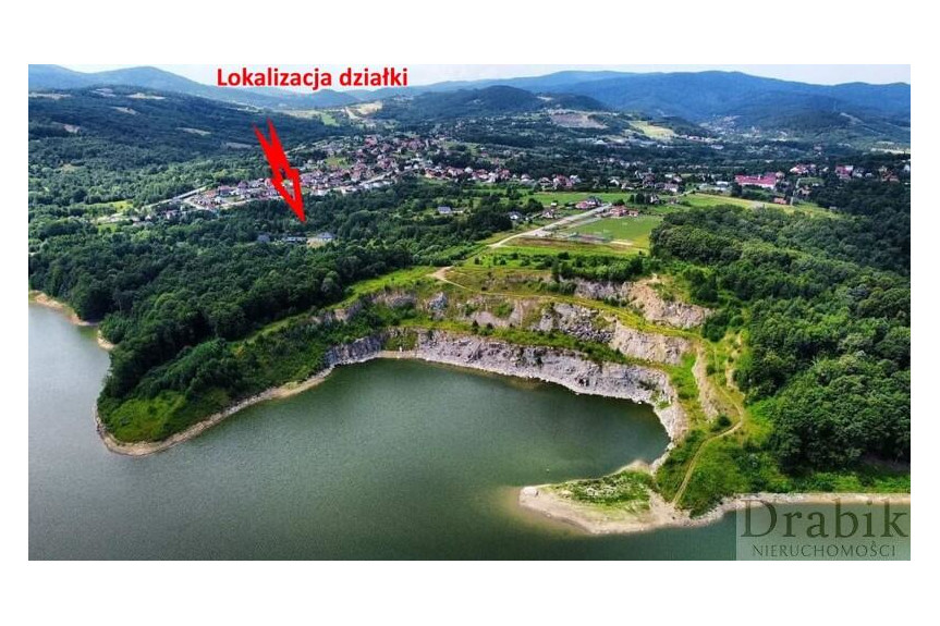 wadowicki, Mucharz, Skawce, Działka budowlana blisko Jeziora Mucharskiego