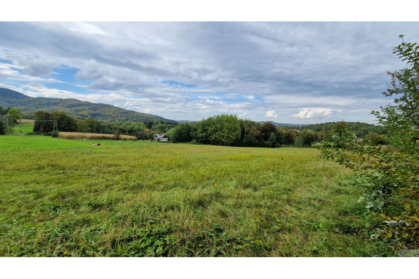 myślenicki, Raciechowice, Zegartowice, Widokowa działka o pow. 4000m2