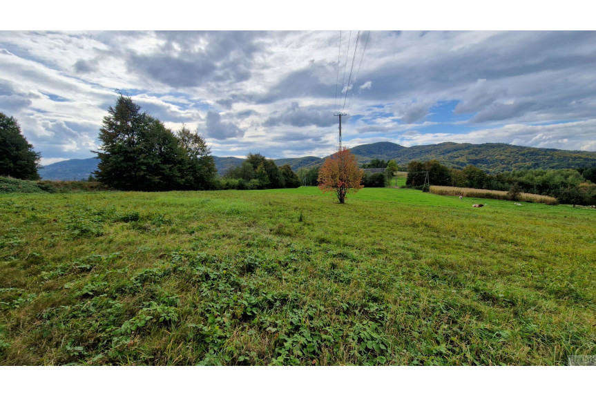 myślenicki, Raciechowice, Zegartowice, Widokowa działka o pow. 4000m2