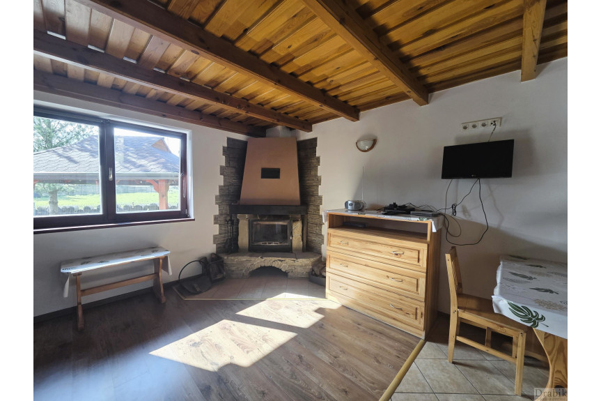 suski, Zawoja, Zawoja Mosorne, Domek letniskowy z widokiem na Babią Górę