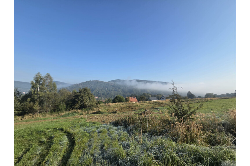 suski, Stryszawa, Widokowe działki w Stryszawie