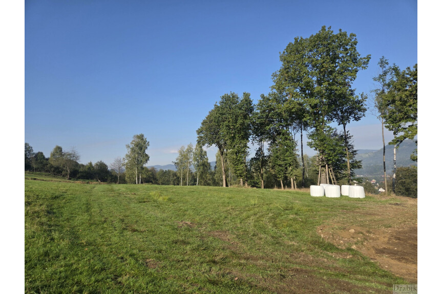 suski, Stryszawa, Widokowe działki w Stryszawie