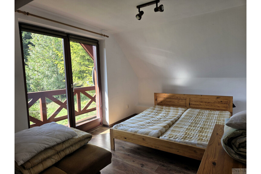 suski, Zawoja, Zawoja Mosorne, Dwa Domki letniskowe z widokiem na Babią G&oacute;rę