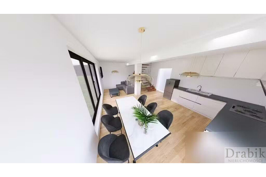 suski, Budz&oacute;w, Dom z widokiem na g&oacute;ry i las Budz&oacute;w 43km od Krakowa