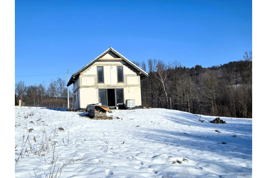 suski, Budz&oacute;w, Dom z widokiem na g&oacute;ry i las Budz&oacute;w 43km od Krakowa