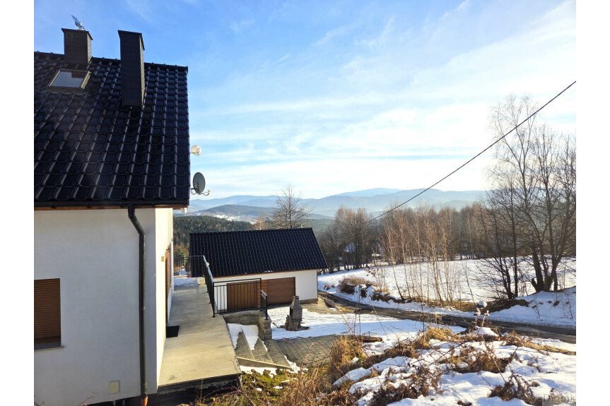 suski, Stryszawa, Krzesz&oacute;w, Kompleks budynk&oacute;w pod biznes lub zamieszkanie ok. Krzeszowa