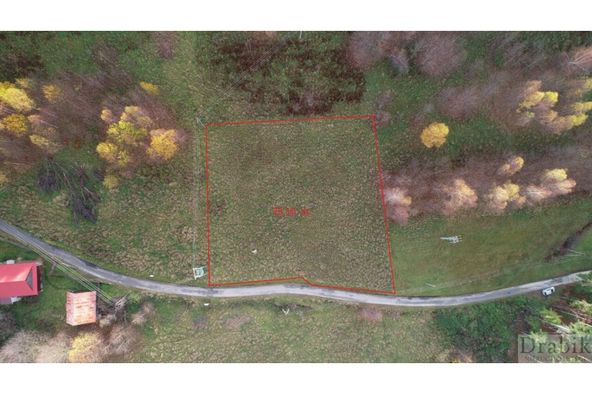 suski, Stryszawa, osiedle Bartoszki, Działka budowlana z widokiem na g&oacute;ry