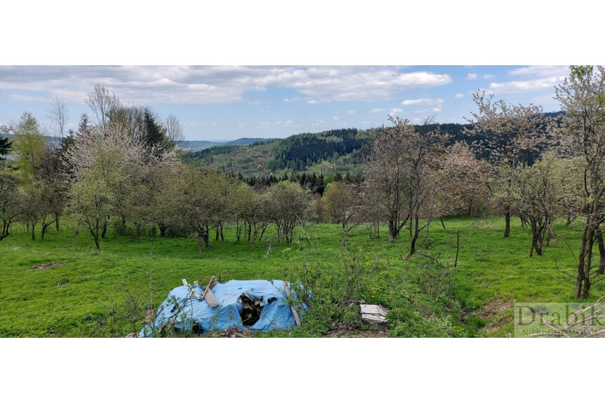 suski, Stryszawa, osiedle Polańszczyki, Działka z widokiem na g&oacute;ry Stryszawa