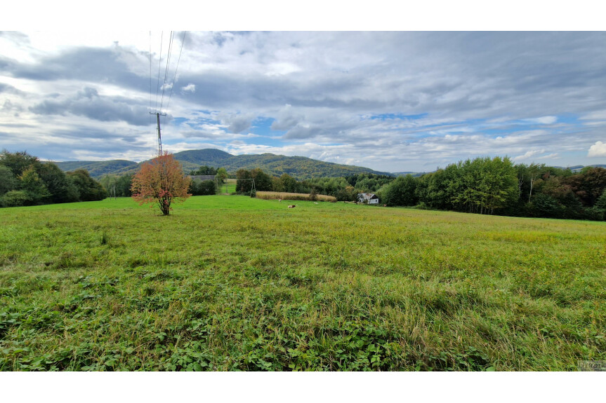 myślenicki, Raciechowice, Zegartowice, Widokowa działka o pow. 4000m2