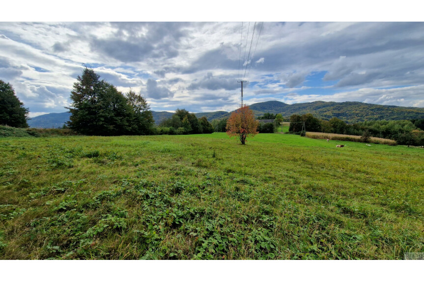 myślenicki, Raciechowice, Zegartowice, Widokowa działka o pow. 4000m2