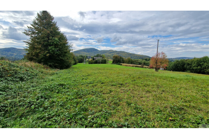 myślenicki, Raciechowice, Zegartowice, Widokowa działka o pow. 4000m2