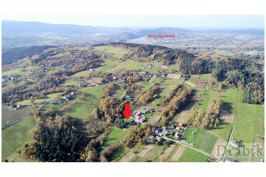 suski, Zembrzyce, Marc&oacute;wka, Działka rolno-budowlana pod agroturystykę