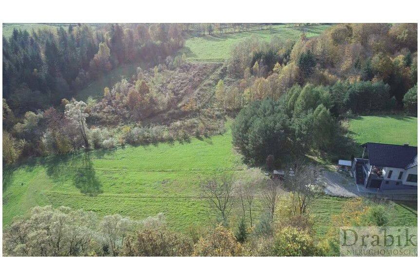 suski, Zembrzyce, Marc&oacute;wka, Działka rolno-budowlana pod agroturystykę
