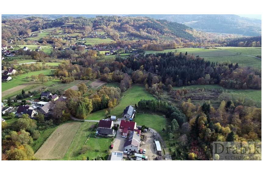 suski, Zembrzyce, Marc&oacute;wka, Działka rolno-budowlana pod agroturystykę