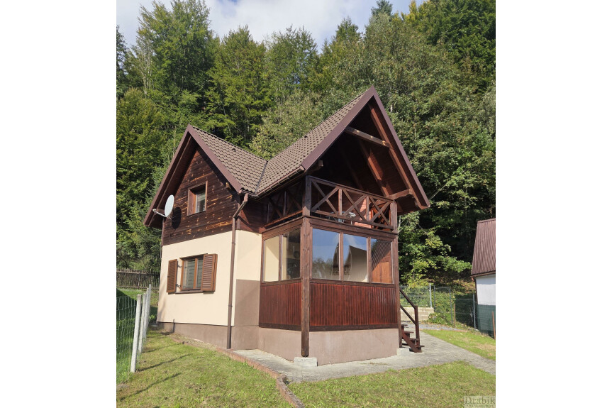 suski, Zawoja, Zawoja Mosorne, Domek letniskowy  z widokiem na Babią G&oacute;rę - Zawoja